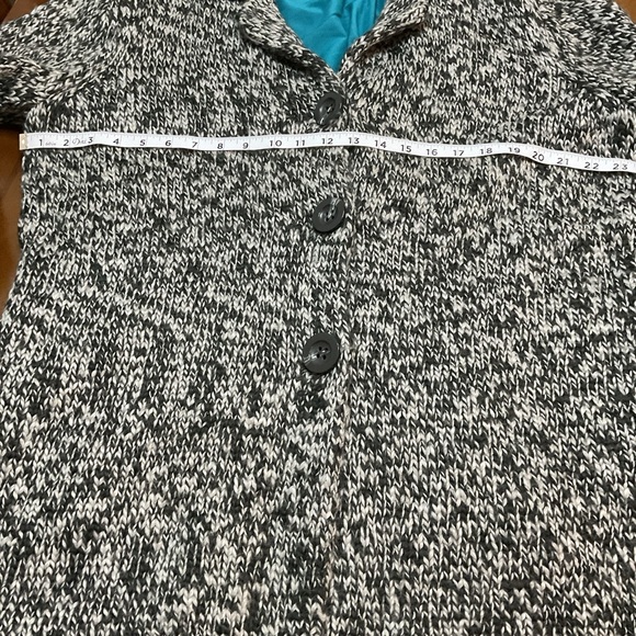 Pendleton Womans Gray Long Sleeve Collared Button Front Overcoat Size 1X Plus - Picture 7 of 15